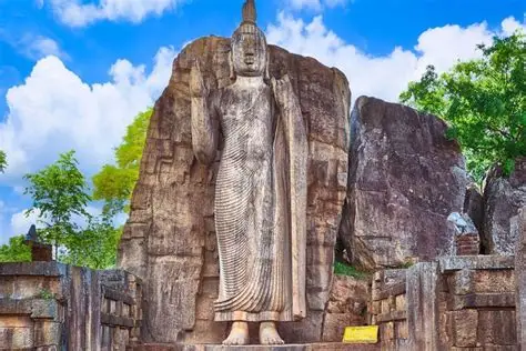 Aukana Colossal Buddha Statue